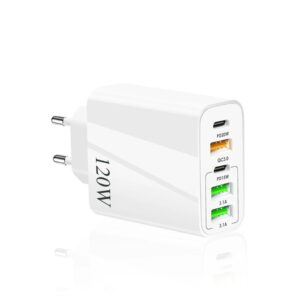 Củ Sạc Nhanh PD20W 5 Cổng Goteca Sạc nhanh USB 3.1A + Type C QC 3.0 - Pk Hoàng Gia